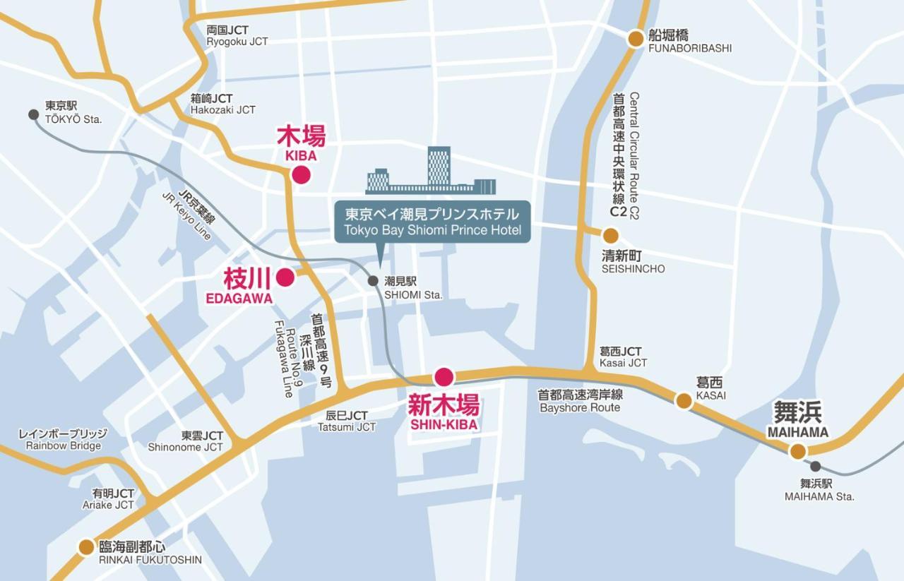 Tokyo Bay Shiomi Prince Hotel Buitenkant foto